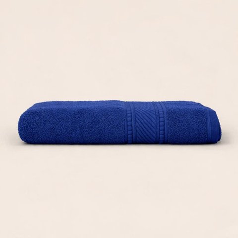 Toalha de Rosto 100% Algodão Amy Azul Sereno 48x80cm A\casa Soft Touch