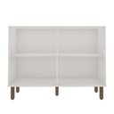Ver imagem 3 de Balcão para Cozinha Modulada 120cm C/ 2 Portas Mdf Provençal Cor:fendi com Branco