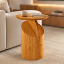 Ver imagem 1 de Mesa Lateral Decorativa para Sala de Estar Soneto