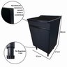 Tanque de Lavar Roupas 34 Lts com Gabinete Black Mdf Montado - 2