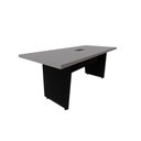 Ver imagem 5 de Mesa de Escritório 2,00m 1 Cx de Tomada Pé Painel Angular F5