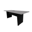 Ver imagem 4 de Mesa de Escritório 2,00m 1 Cx de Tomada Pé Painel Angular F5