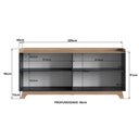 Ver imagem 7 de Balcão Buffet 4 Portas 200cm John - Preto