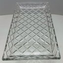 Ver imagem 6 de Prato para Bolo de Cristal Transparente 3x32x17cm Boleira Festa Doces Suporte