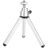 Mini Tripé de Mesa para Câmeras Compactas Leves e Webcam em Aluminio Cor Prata - 3