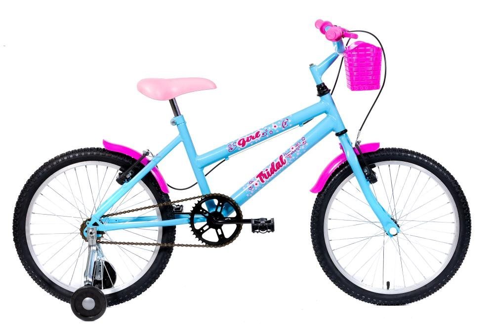 Bicicleta Aro 20 Cindy Azul e Roxo Track Bikes