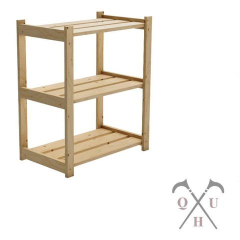 Kit Armário Design Escada Dobrável e Aparador sem Portas Expositor