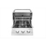 Churrasqueira a Gás de Inox Chaleur de Embutir Chaleur Grill 3 Queimadores para Bancadas - 7
