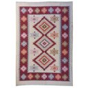 Ver imagem 1 de Tapete Sala Kilin Gashgai 200x300 Dupla Face Tribal 2 Red