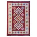Ver imagem 2 de Tapete Sala Kilin Gashgai 200x300 Dupla Face Tribal 2 Red