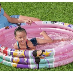 Piscina inflável 140L Princesas - 4