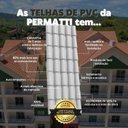 Ver imagem 4 de Kit 20 Telhas Colonial PVC 3,28x0,86cm 5 Ondas Permatti