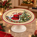 Ver imagem 2 de Boleira Cenas de Natal Papai Noel em Cerâmica