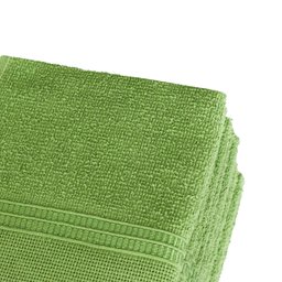 Kit 12 Toalhas Lavabo Rekint Perfeito Estilo Verde Musgo - 3