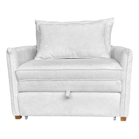 Poltrona Decorativa Mônica Bouclê Confortável Moderna Sala Quarto Recepção