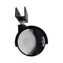 Ver imagem 2 de Kit 10 Rodízios para Móveis com Chapa U sem Trava