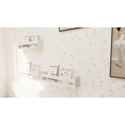 Nicho Prateleira Decorativa Multiuso Porta Livro Condimento:branco - 3