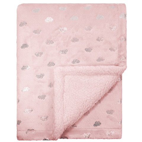 Manta Sherpa para Bebê Nuvens