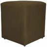 Puff Quadrado Cubo Banqueta Decorativo Utilize - Marrom - 2