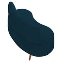 Ver imagem 7 de Sofá 2 Lugares para Sala Living 135cm Pés Palito Korah K04 Veludo Azul - Mpozenato
