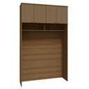 Ver imagem 1 de Guarda Roupa Modulado Ponte 04 Portas 234cm Setiba