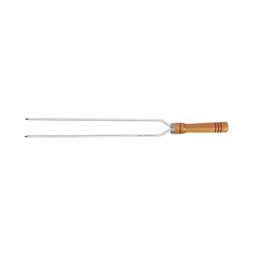 Espeto Alumínio Simples P/ Churrasco 80cm - Mor - 2