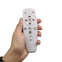 Ver imagem 3 de Luminaria Paflon Sobrepor Led 3 Tons Ajustavel Controle Remoto Luz Teto Iluminaçao Decoraçao Casa Sa