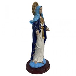 Imagem Católica Jesus Resina Tamanho Grande-escolha o Modelo:imaculada Virgem Maria 30cm - 2