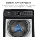 Ver imagem 6 de Máquina de Lavar 12kg Branca Wave Impeller Midea Mav04w120/wkbr04 110v