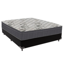 Ver imagem 1 de Cama Box Casal Preto e Colchão Airtech 100 D33 Ortobom