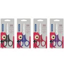 Ver imagem 3 de Tesoura Escolar sem Ponta 5" Monster Tramontina Infantil Pequena Cores Diversas