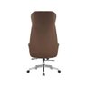 Cadeira de Escritório Office Presidente United Giratória Base Estrela com Rodízios Pu Marrom G56 - G - 7