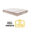 Cama Box Casal Colchão Gazin Molas Vibe Marrom / Branco - 4