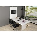 Ver imagem 3 de Painel Quarto P/ Tv até 37 Pol Pa2916 136x100cm Amêndoa - Tecno Mobili