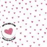Papel de Parede Coração Rosa Pink com Brilho Glitter para Quarto Menina - Coleção Fofura Baby 4023 - 2