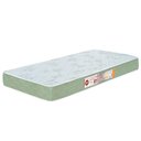 Ver imagem 1 de Colchão Solteiro Sleep Max Espuma D33 78x188x18cm Branco/verde - Castor