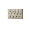 Ver imagem 2 de Cabeceira Painel Estofada Paris Suede Palha Solteiro 90cm para Cama Box