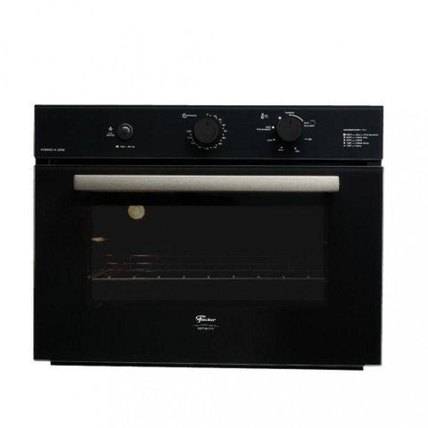 Forno a Gás de Embutir Infinity 50l com Grill Fischer Preto 220v