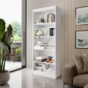 Ver imagem 1 de Estante para Livros 5 Prateleiras Viena Rofemar Móveis