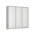 Ver imagem 1 de Guarda Roupa Closet 246,5cm 3 Portas 100% Mdf Branco