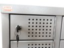 Ver imagem 6 de Armário Para Celular Objetos 20 Portas com Chave – M122x42x28 cm Schier Móveis com Pé
