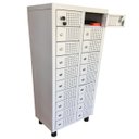 Ver imagem 3 de Armário Para Celular Objetos 20 Portas com Chave – M122x42x28 cm Schier Móveis com Pé