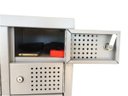 Ver imagem 4 de Armário Para Celular Objetos 20 Portas com Chave – M122x42x28 cm Schier Móveis com Pé