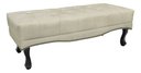 Ver imagem 2 de Recamier Villach Estofado 1.60 para Cama Casal Veludo Bege Bz Home Decor
