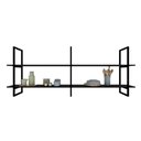 Ver imagem 3 de Prateleira Industrial Suspensa para Cozinha - MDF e Nicho Decorativo