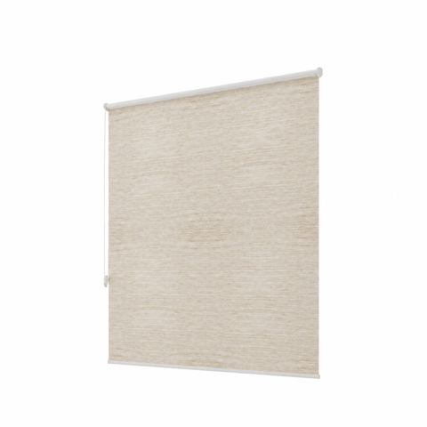 Persiana Rolô Blackout Napoles Larg 1,30x1,30 Alt:Bege