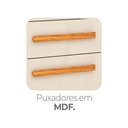 Ver imagem 7 de Armário de Cozinha 6 Portas 2 Gavetas Adelle Yescasa Bege/Arenas