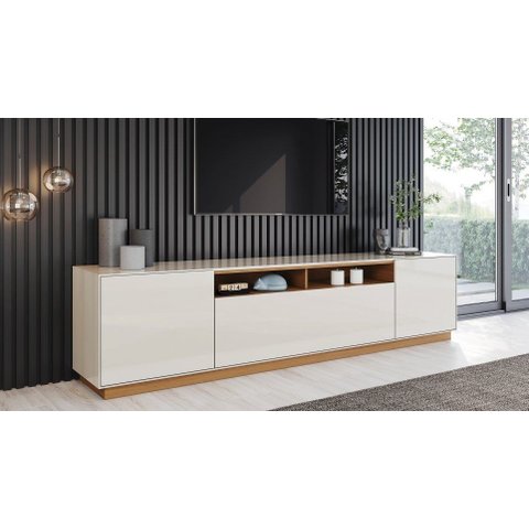 Rack Henn Domus 2200mm Off White/cinamomo