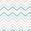 Ver imagem 2 de Papel de Parede Infantil - Chevron Rosa, Azul e Branco Arte Destaque 2,50 Metros