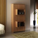 Ver imagem 3 de Cama Retrátil 193x97x198cm Solteiro Nichos Amêndoa Cm8015 Tecnomobili